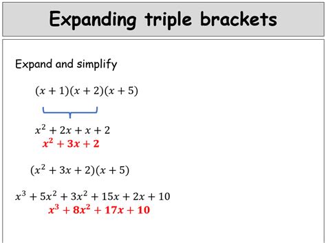 how to solve triple brackets